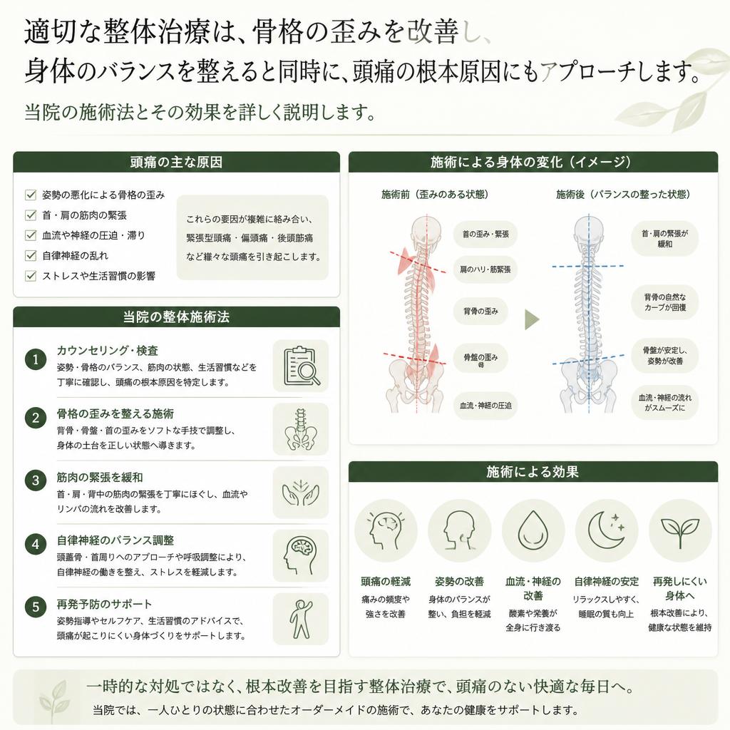 整体治療の重要性